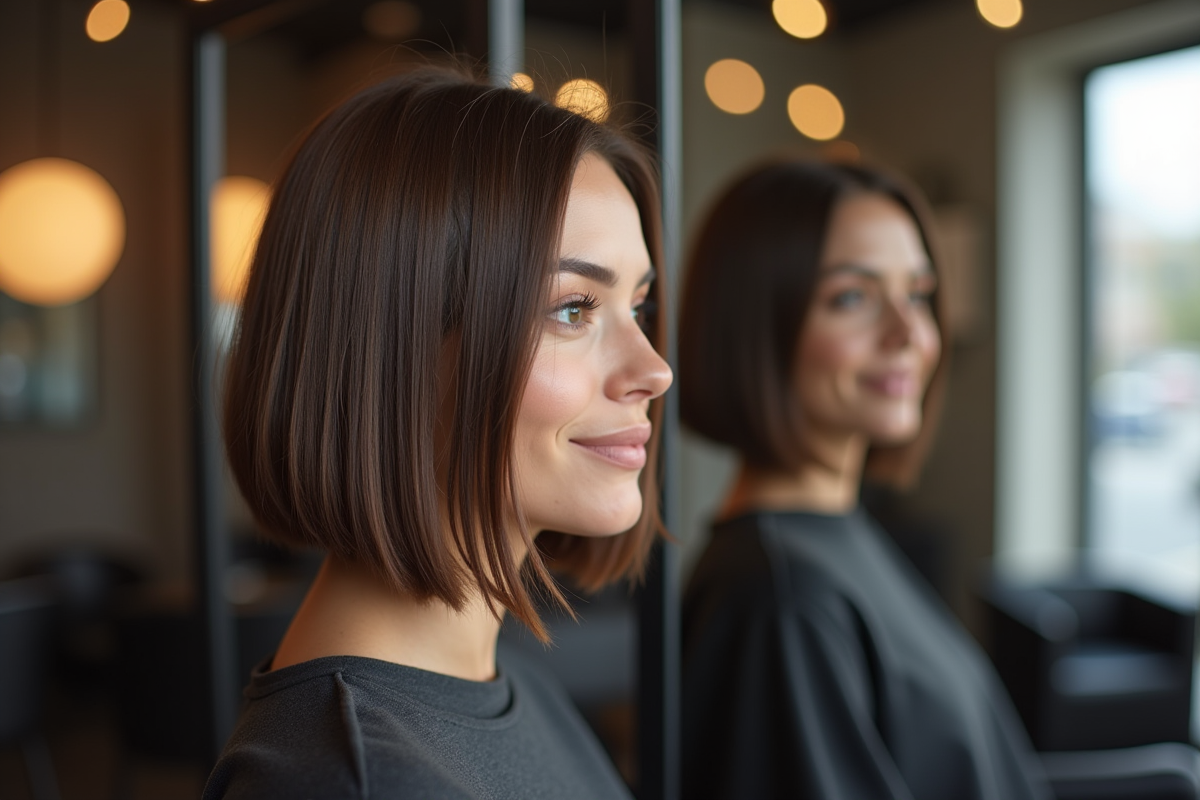 cheveux lisses